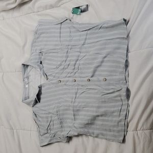Striped Button Up Shirt